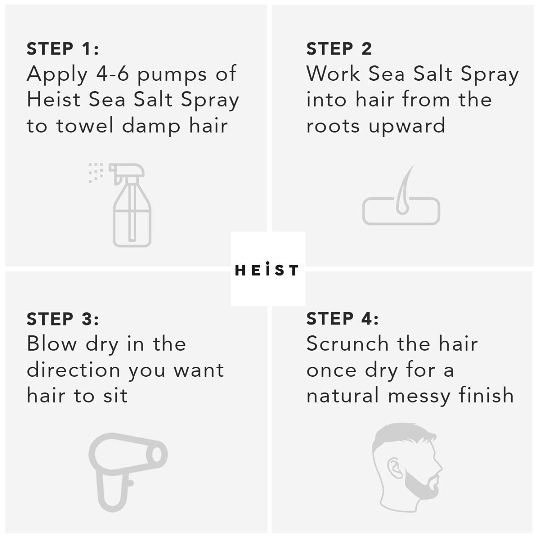 Heist – wholesale Hair spray – Sea Salt Spray by Heist Labs - Texture & Grip Styling Spray4