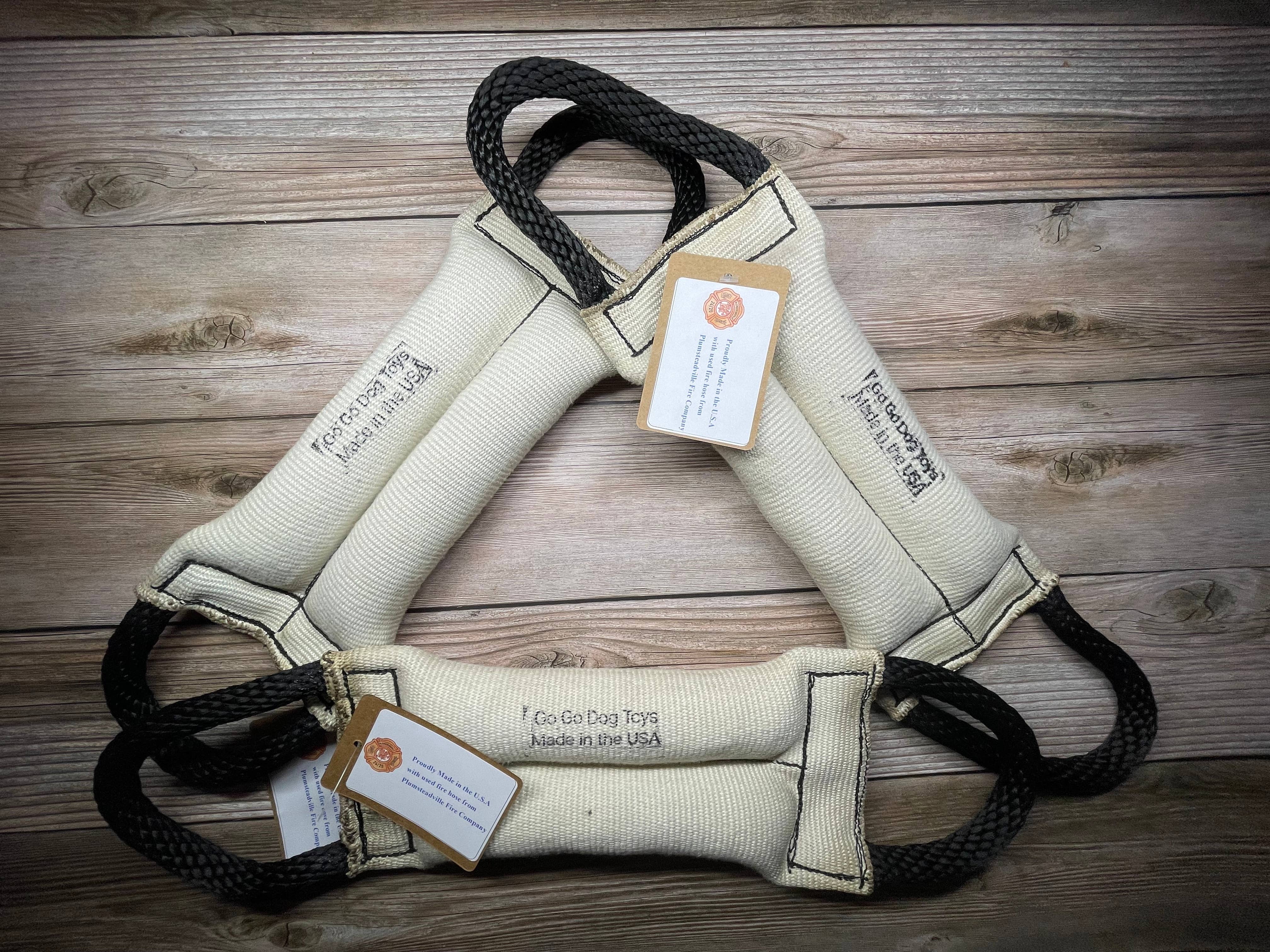 Go Go Dog Toys - Wholesale Pet Rope Toy - Dog - Dual Rope Handle Tug of War Toy2