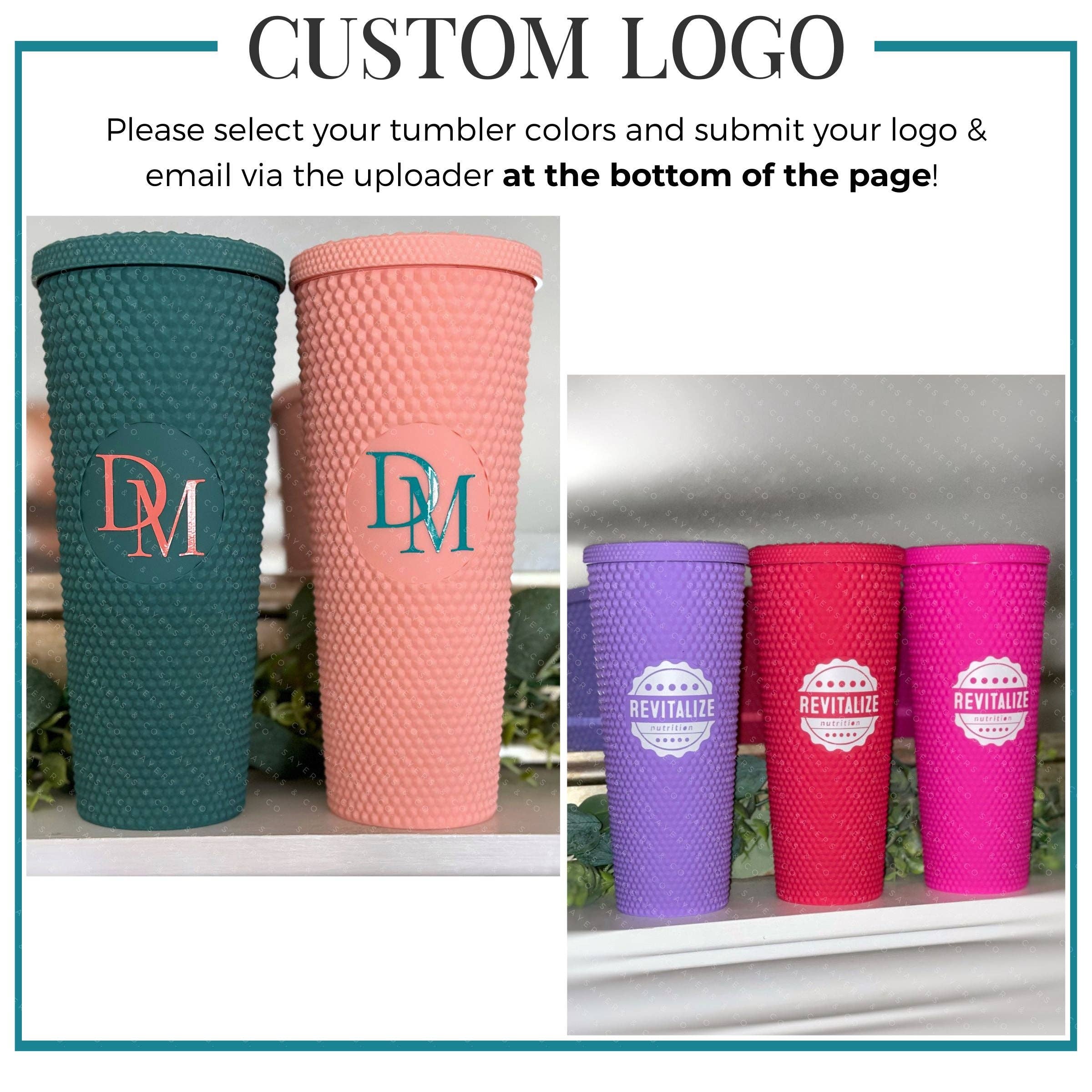 Sayers & Co. – wholesale Isolerade dryckesvaror – Anpassad logoisolerad tumlare med halm - 24oz1