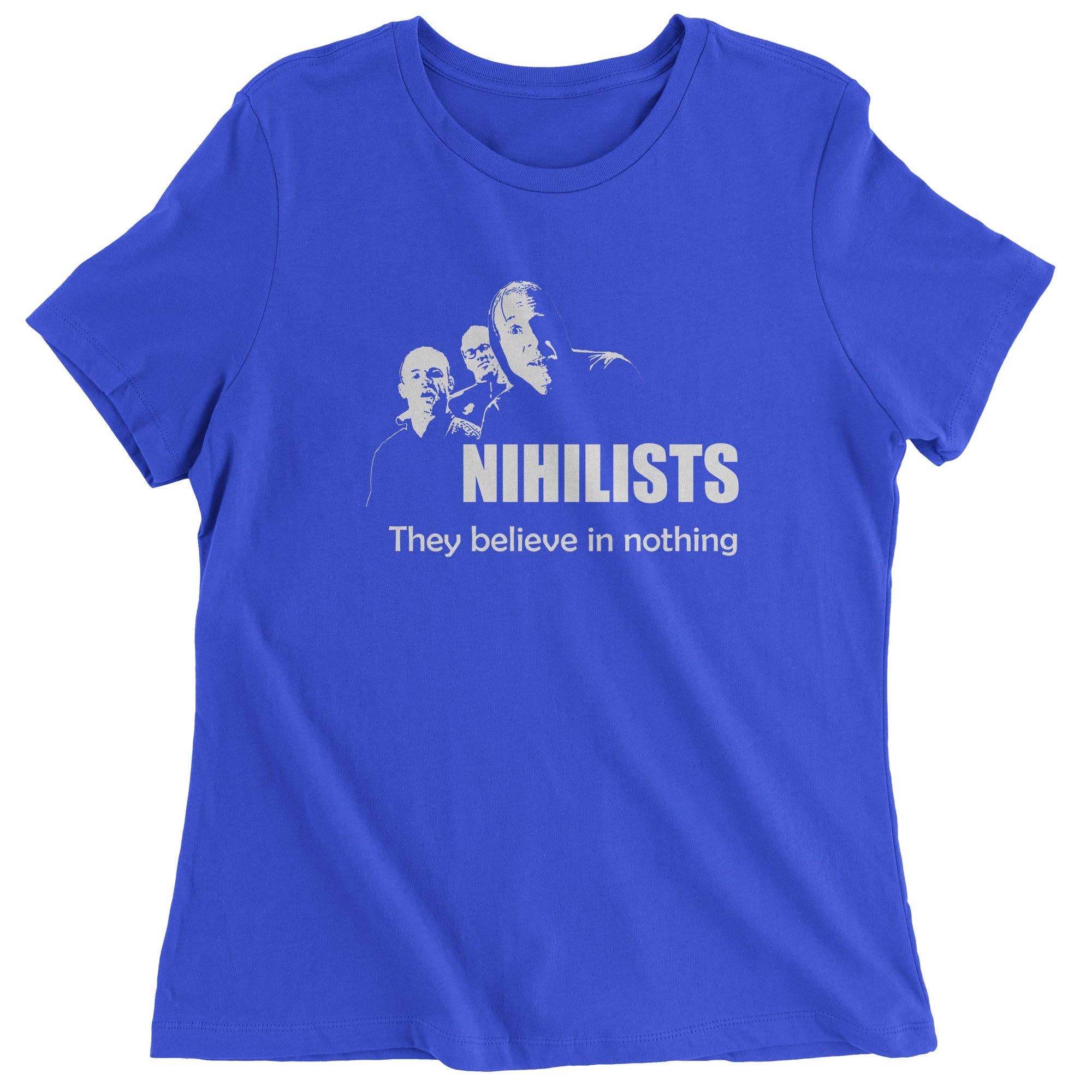 Ferocitees - Wholesale Screen Printed T-Shirt - Women's - Nihilists Lebowski Women's T-Shirt8
