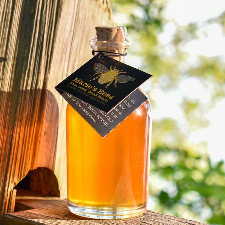 Boston rempli de miel du PNW pour la vente par Marie's Bees