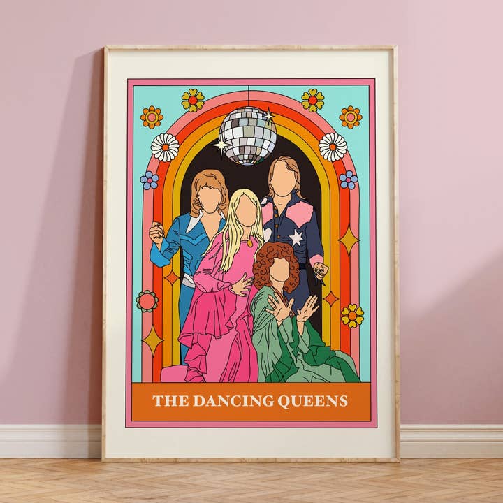 Abba Tarot Card Art Print for wholesale by Twisted Rebel Designs