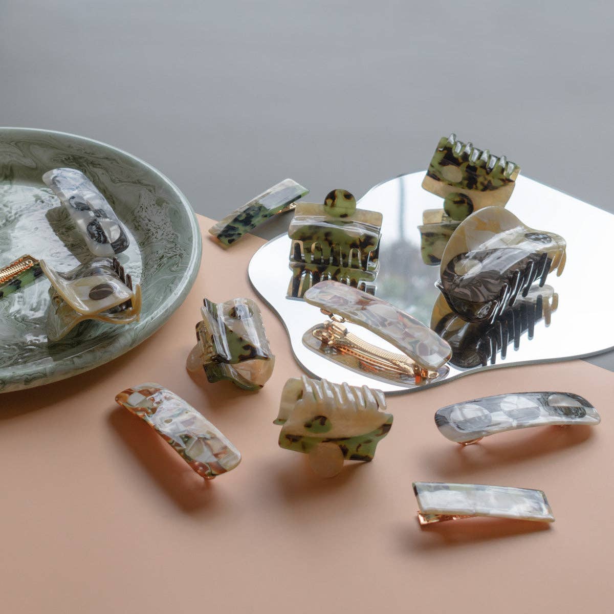 WINONA IRENE – wholesale Hårklämma - Dam – Original stor neutral Yin-Yang hårklo6