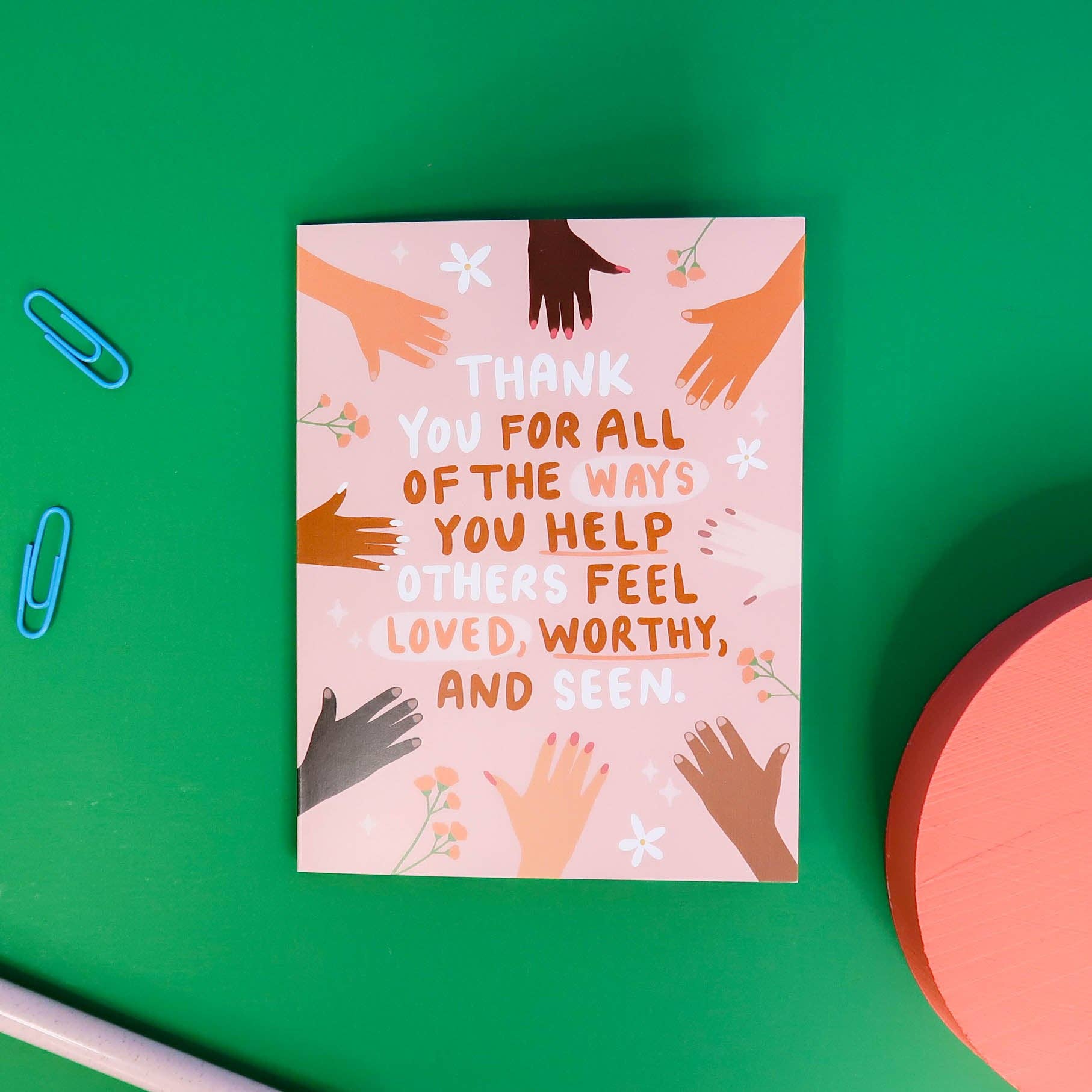 Oh Happy Dani - Wholesale Thank You Card - Worthy Greeting Card3