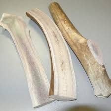 10" Half Antler for wholesale by Pack approved dog treats