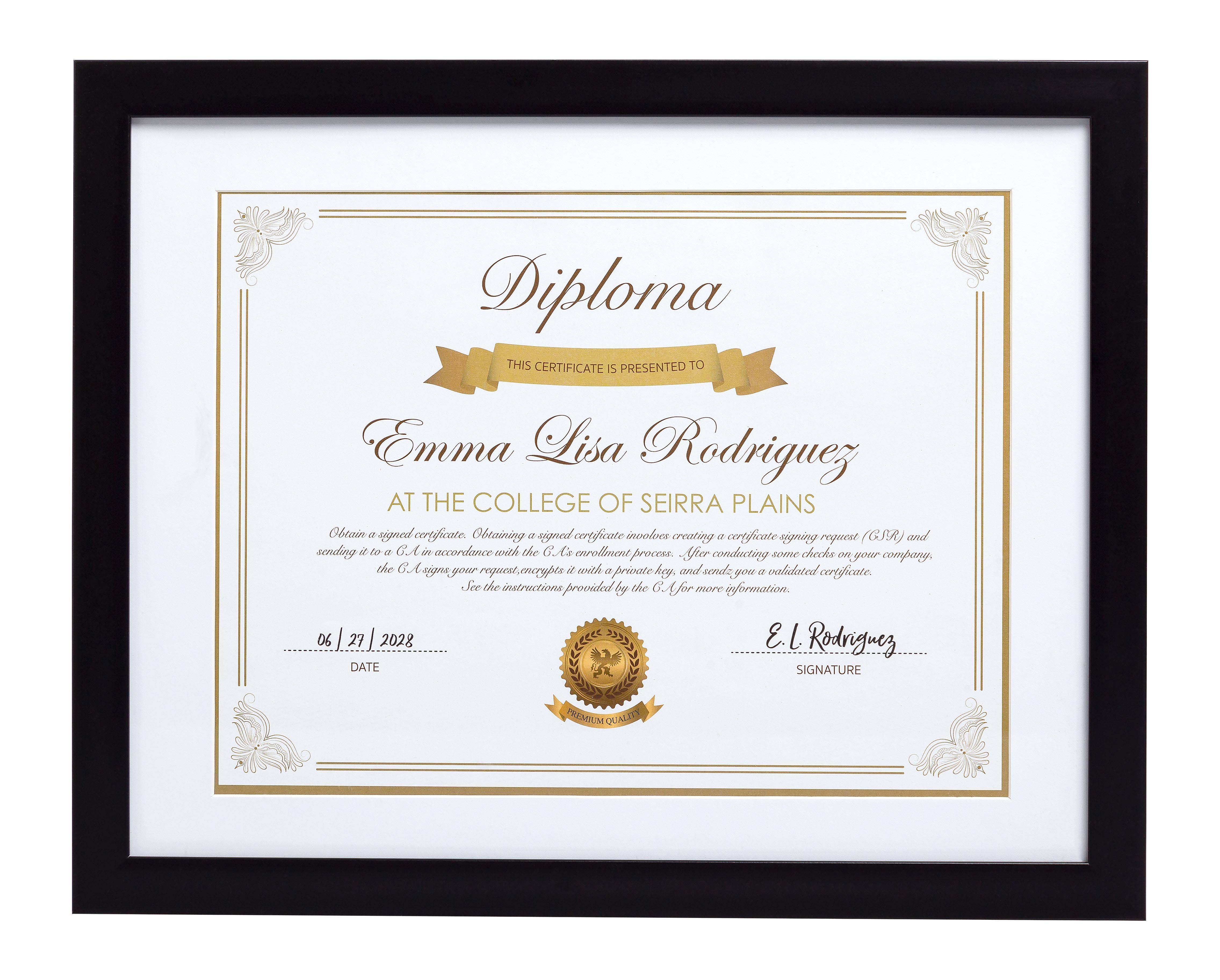 Kate & Milo - Vente Cadres photos - Cadre de diplôme de fin d'études, Cadeaux de remise de diplômes 20250