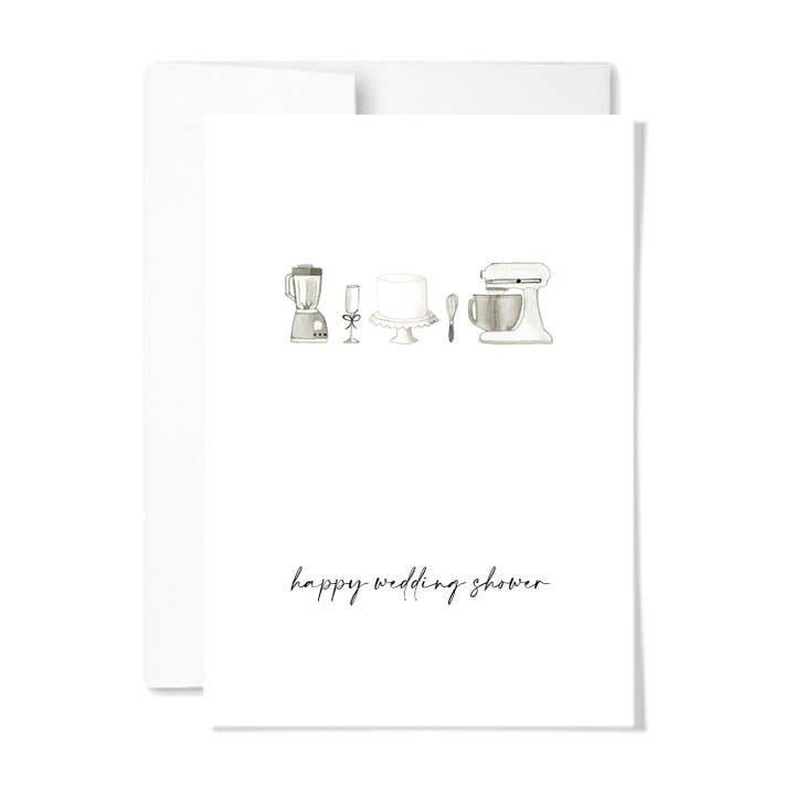 Wedding Shower Card for wholesale by paperscript