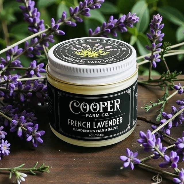 Cooper Farm Co. - Wholesale Healing Salve/Balm/Cream - French Lavender Gardeners Hand Salve0