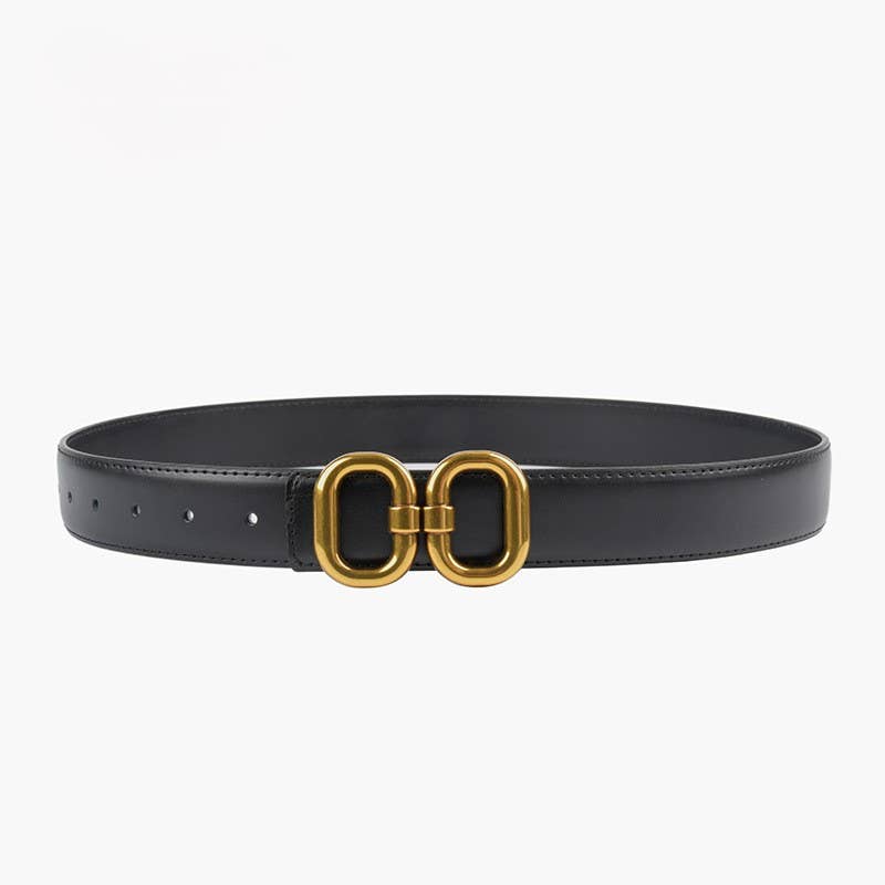 PEACH ACCESSORIES – wholesale Bälte - Dam – Mångsidigt bälte med dubbel ringbuckle BEL0573