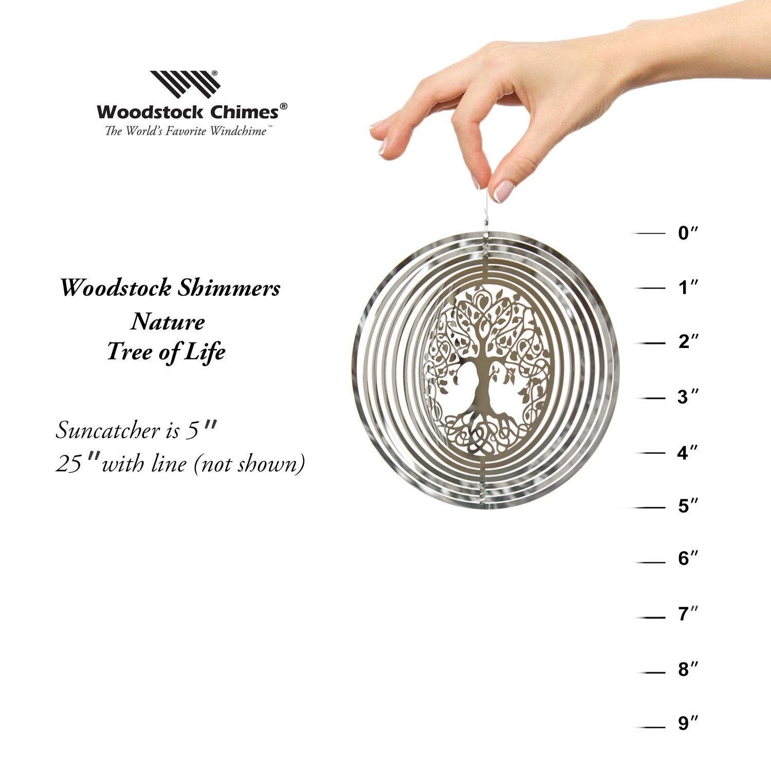 Woodstock Chimes - Wholesale Suncatcher - Woodstock Shimmers™ - Nature, Tree of Life3