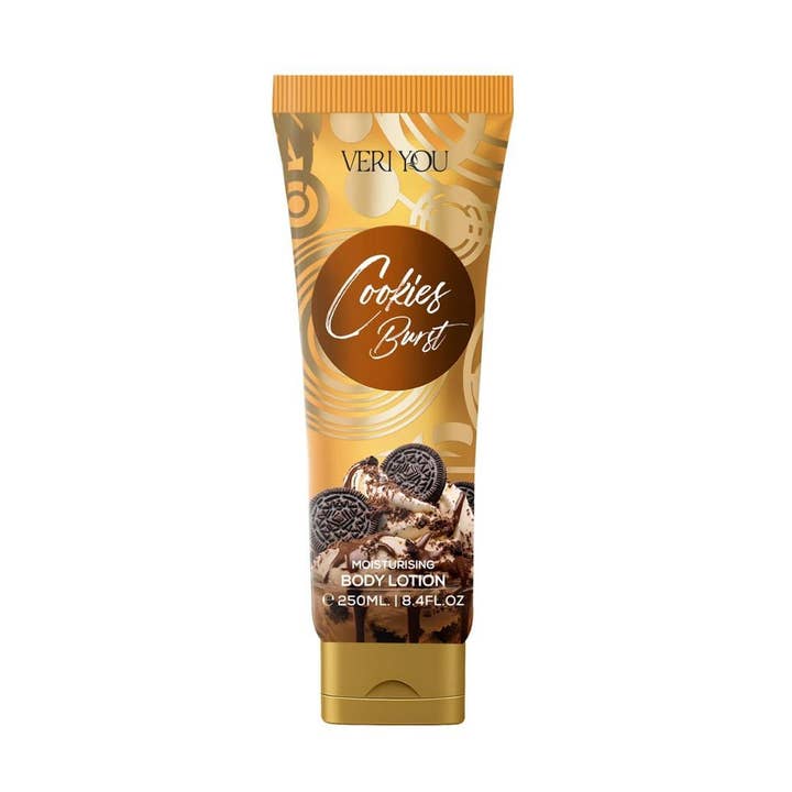 LOTION POUR LE CORPS 250ML EXPLOSION DE BISCUITS pour la vente par Yes Love Cosmetics