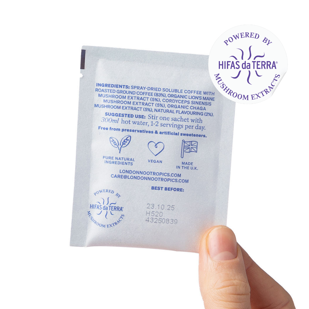 London Nootropics - Wholesale Instant Coffee/Espresso - Hospitality Box of Mush Love Coffee *Limited Edition*1