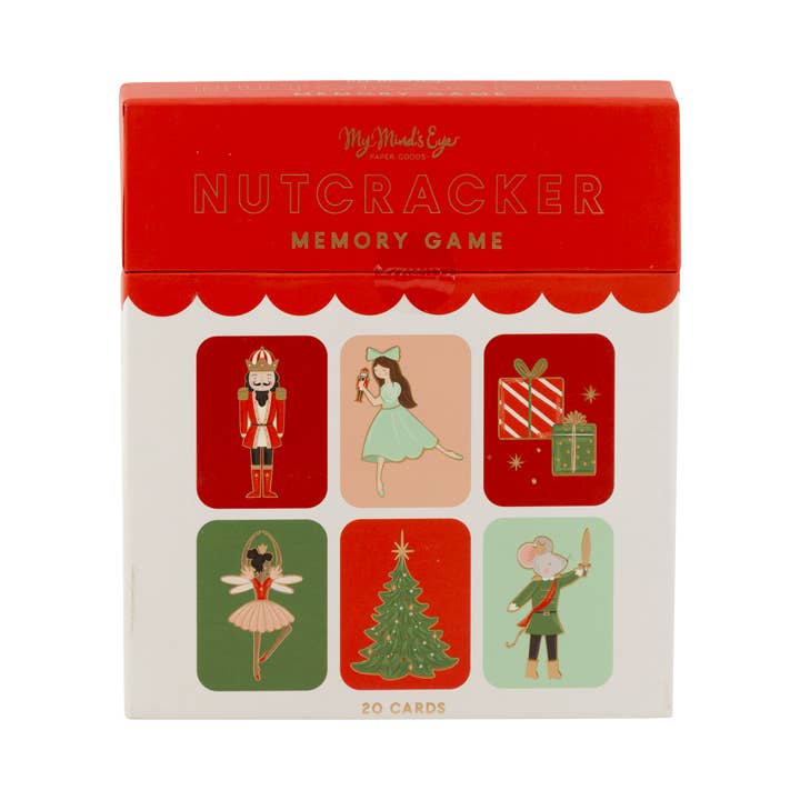 My Mind’s Eye - Wholesale Card Game - NUT1116 - Nutcracker Memory Game