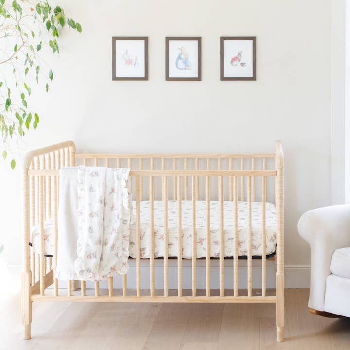Saranoni - Wholesale Cot/Crib Sheets - PETER RABBIT™ COTTON MUSLIN CRIB SHEETS