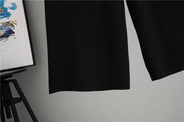 Marayn - Wholesale Suit Set - Women's - Chic Colorblock Knit Suit Spring 2025 Fashion16