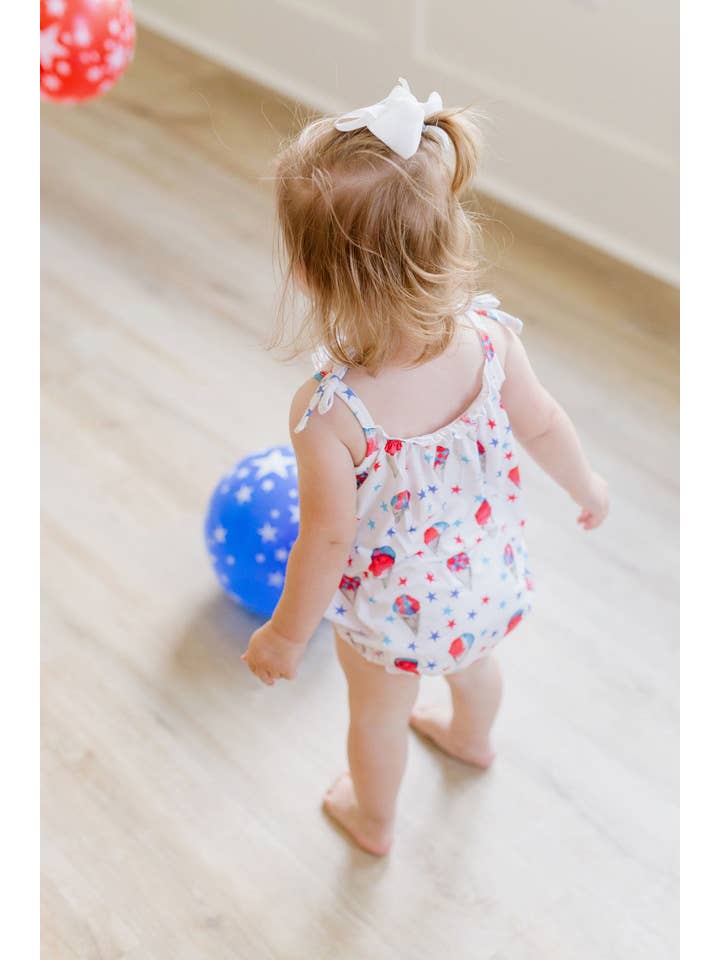 Sweet Bay Clothing - Wholesale Bodysuit (Non-Footed) - Baby - Red, White and Blue Snowcones Bubble3