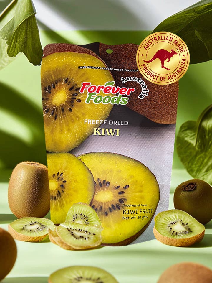 Kiwi liofilizado crocante por atacado de Forever Foods