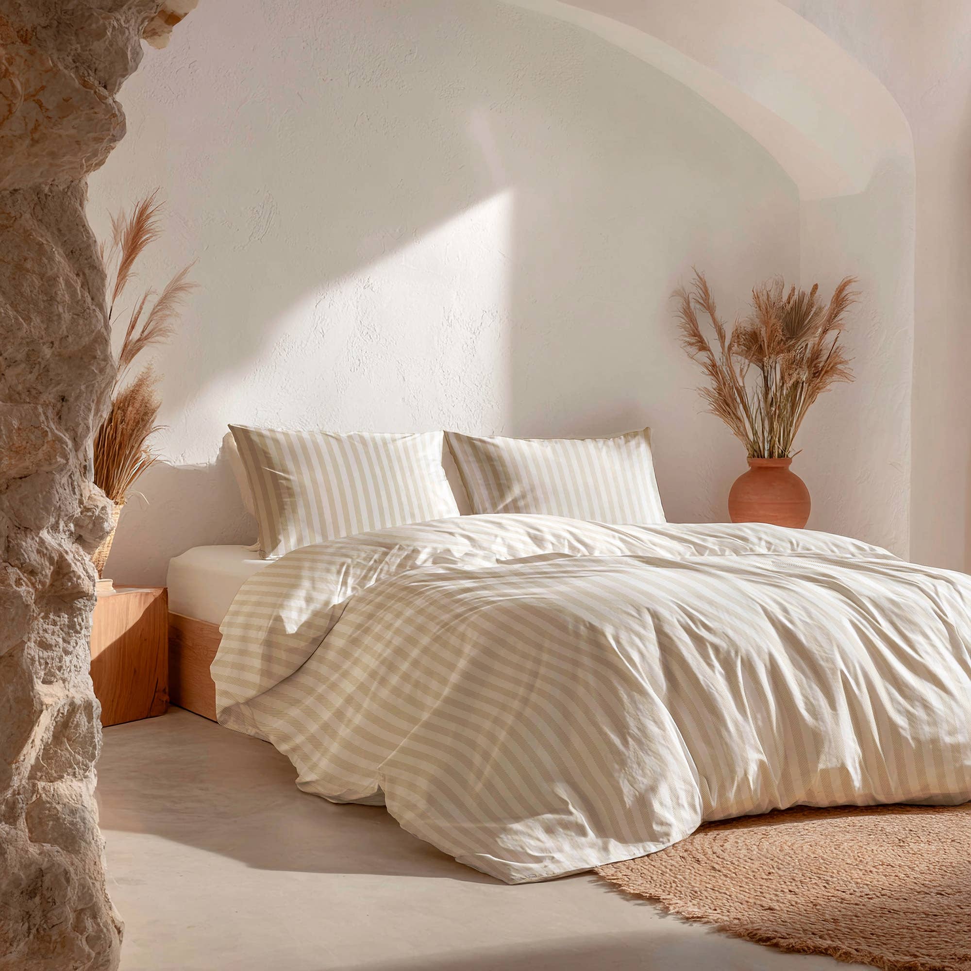 GAMUSI - Vendita all'ingrosso Copripiumini - Set copripiumino 100% cotone morbido 2/3 pezzi NUVIA6