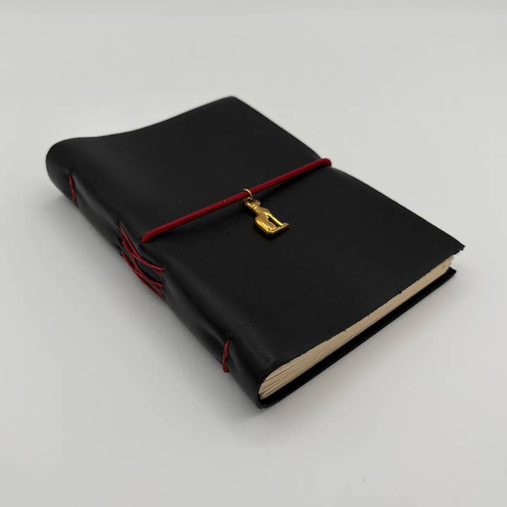 Handcrafted Soft Cover Leather Journal - Black for wholesale by Dandarah (Ships from Canada)