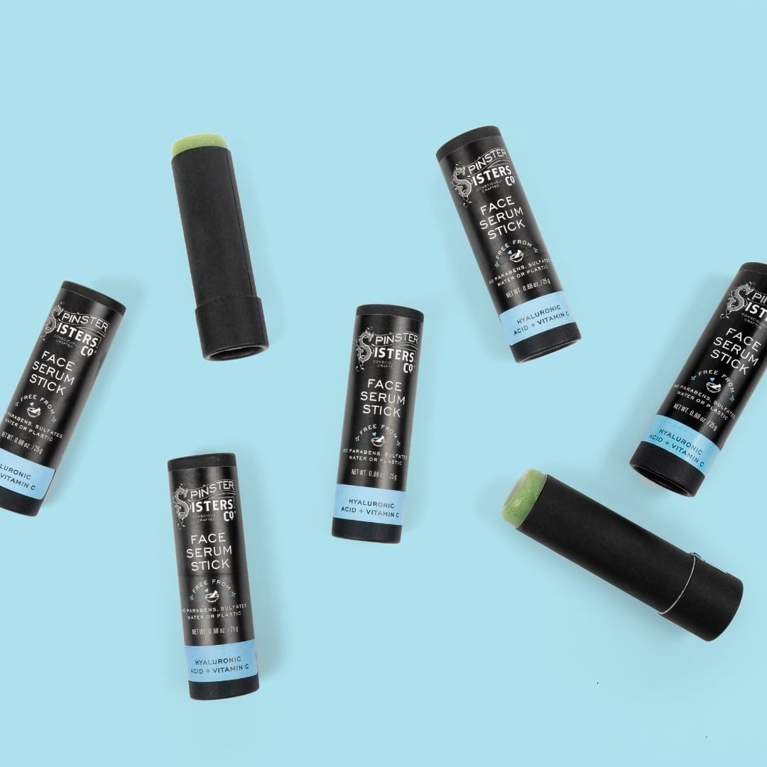 Spinster Sisters Co. / Old Salt Grooming Supply - Wholesale Facial Serum/Concentrate - Brightening Face Serum Stick w/ Hyaluronic Acid & Vitamin C6