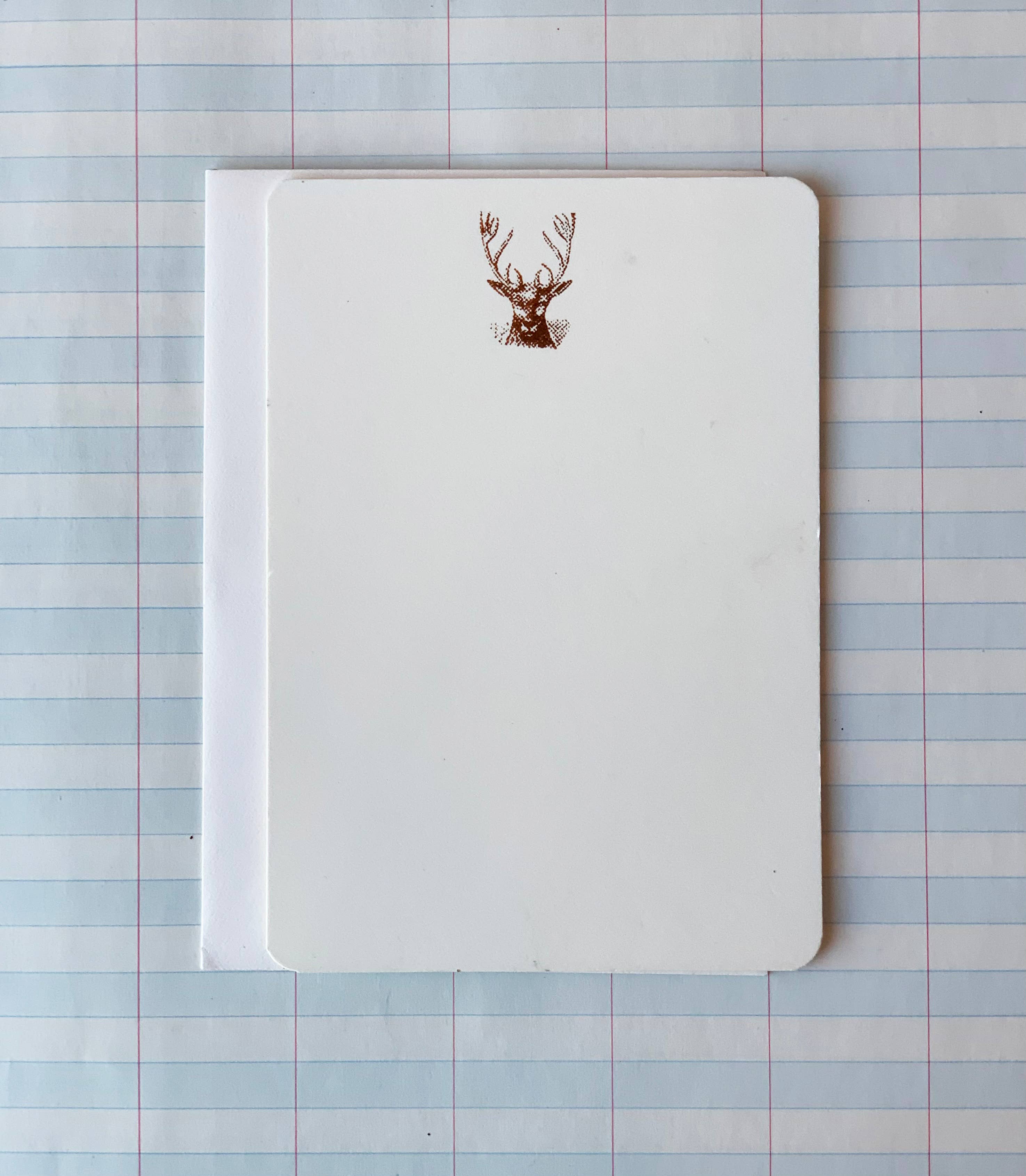 Parcel - Wholesale Stationery/Notecard Set - Stag Head1