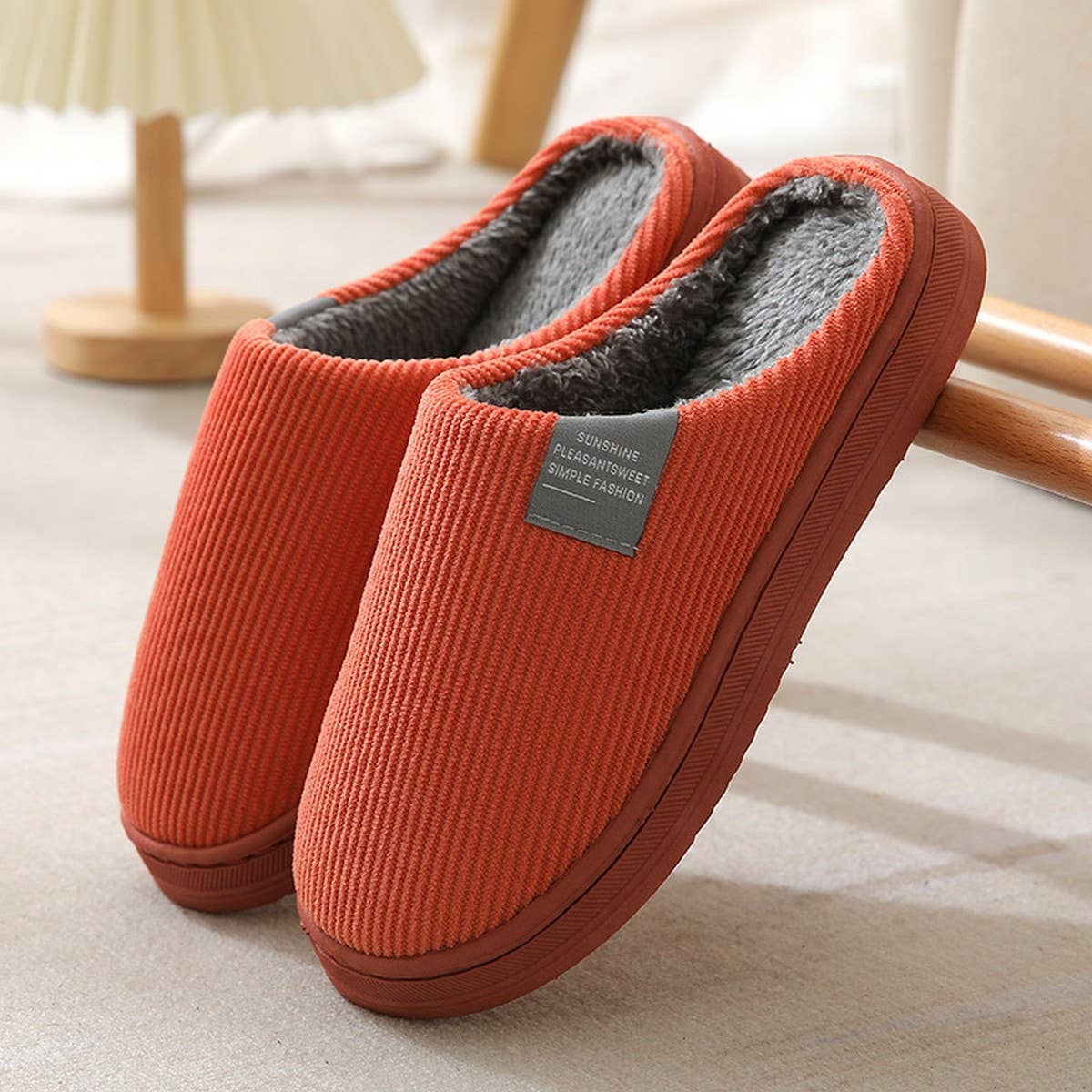 ACCITY - Wholesale Slippers - Women's - MINIMALIST WARMIES SLIPPERS BEDROOM SLIPPERS_CWSHS026517