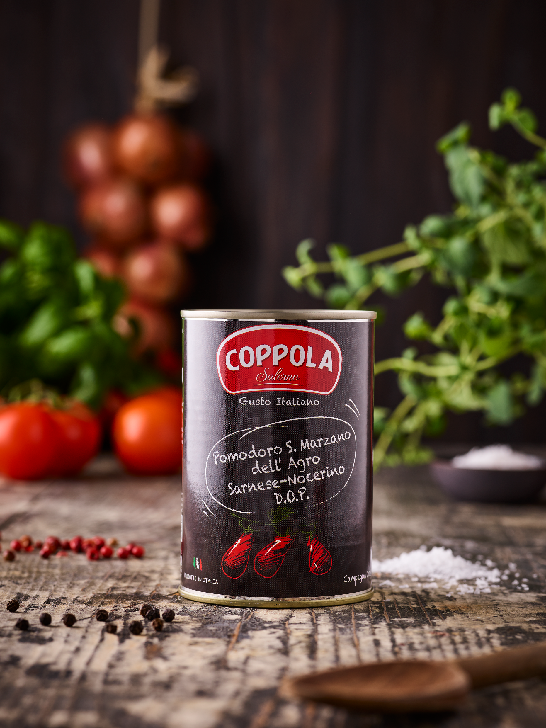 Gourmica - Wholesale Canned Vegetables - Coppola San Marzano Tomatoes PDO (400g)5