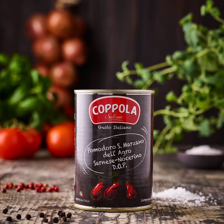 Gourmica - Wholesale Canned Vegetables - Coppola San Marzano Tomatoes PDO (400g)5