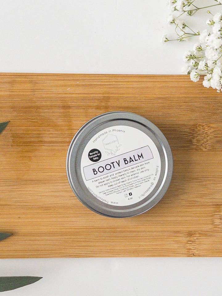 Baby Booty Balm for engroshandel hos Trades of Brit, Natural Skin Care