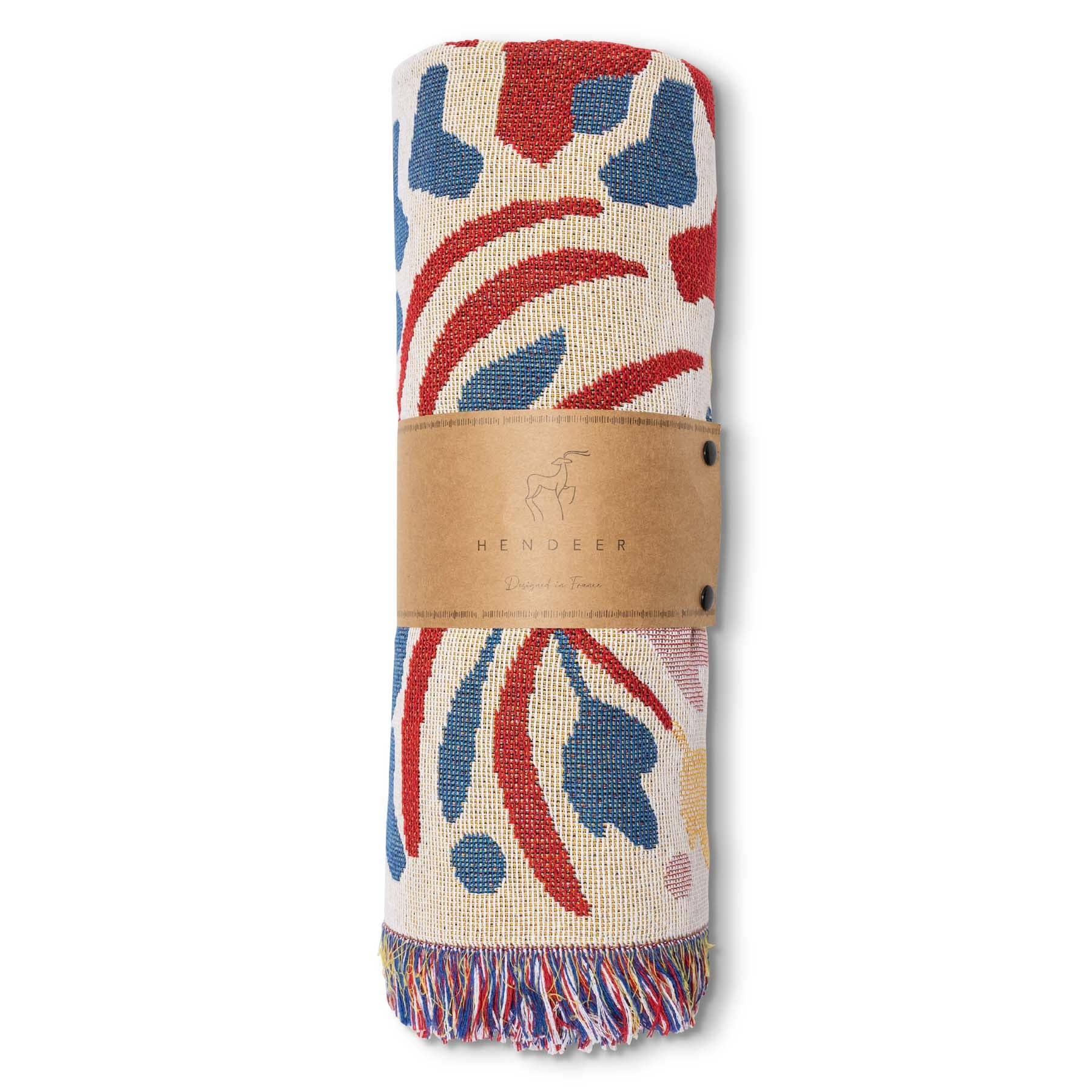 HENDEER - Vendita all'ingrosso Plaid - Tappeto/Telo da picnic intrecciato « A Day In The Life »16