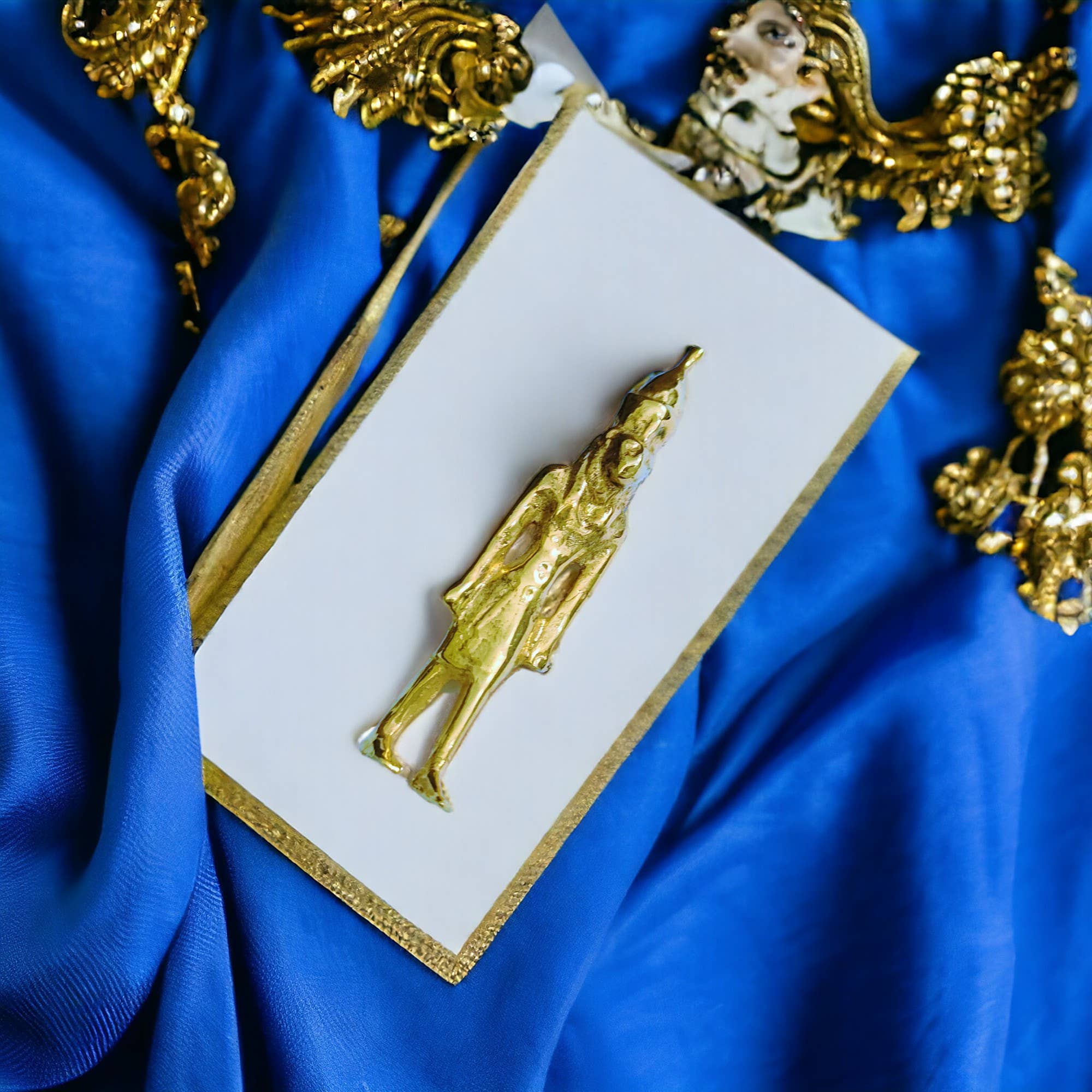 ALADDIN'S LAMP JEWELRY - Wholesale Individual Charm/Pendant - Goddess Sekhmet The healer Gold Pendant6