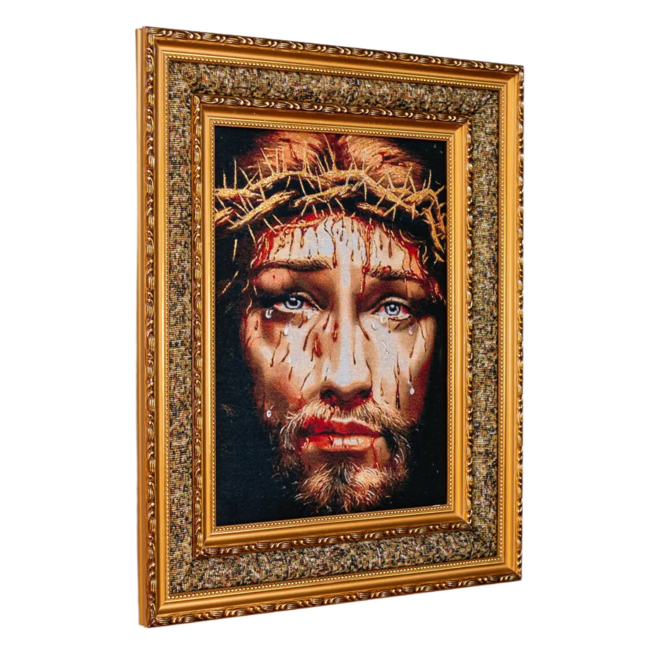 Oremus Mercy - Wholesale Art Print - His Precious Blood Double Padded Framed Image   21"2
