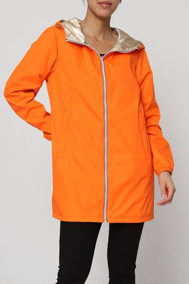 SOFTY - Wholesale Windbreaker - Women's - Reversible waterproof windbreaker - S381119