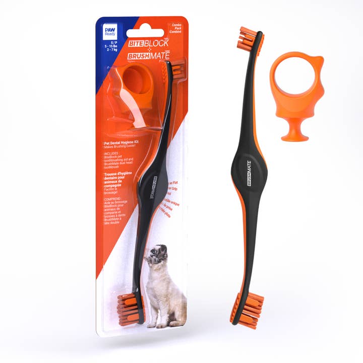 Keen Products Inc. - Wholesale Pet Grooming Aid - Dog - Paw Ready Dental Hygiene Kit for Puppies, Dogs and Cats