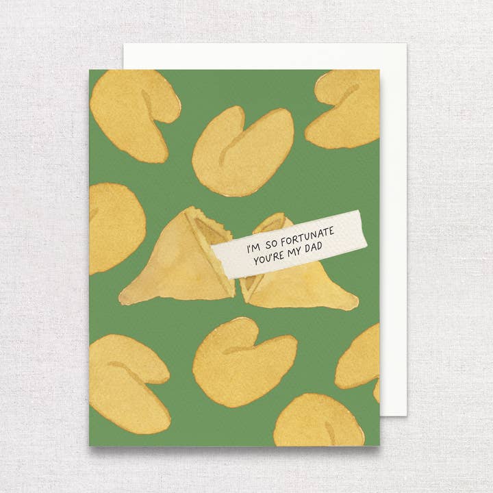 Biglietto di Auguri Fortunato di Averti come Papà | Biglietto per la Festa del Papà per la vendita all'ingrosso da parte di Gert & Co