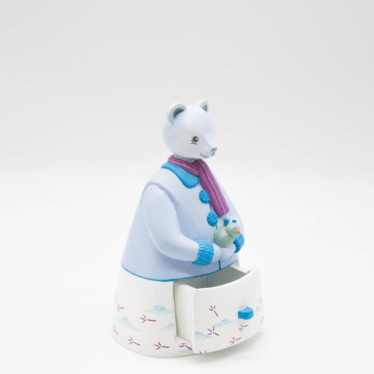 L'Oiseau Bateau - Wholesale Jewelry Box/Organizer - Kids - Monsieur Ours children's jewelry box3