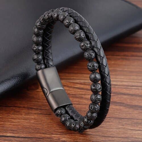 Gemscape UK - Wholesale Jewelry - Men's - Men Bracelet with Magnetic Lock8