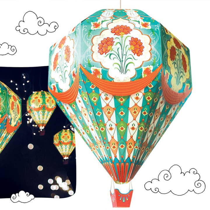 Zwende - Wholesale Paper lantern/lamp - Big Hot Air Balloon DIY Paper Lamp Shade6