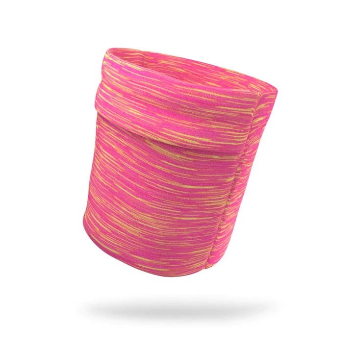 6.22" Pink and Orange Static Armband for wholesale by Bondi Band