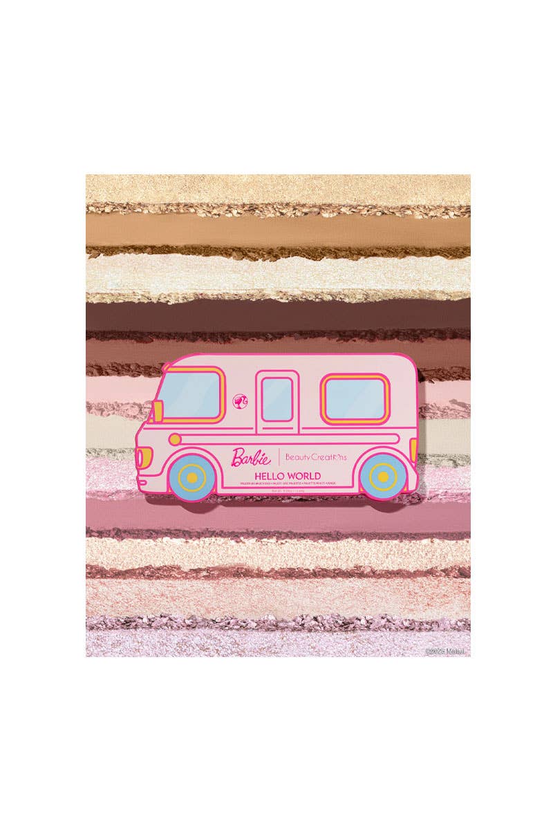 PINEAPPLE Beauty – Engroshandel Øjenskyggepalette – Beauty Creations BA-SHP Barbie Hello Multianvendelsespalette - 6 stk.4