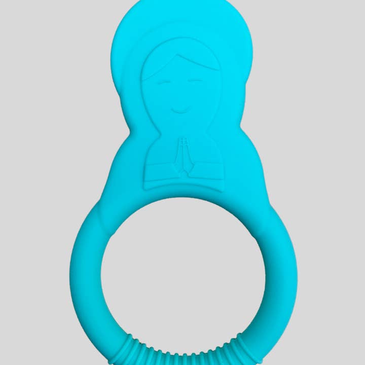 The Other Mother Teresa - Wholesale Teether (Not Clip-On) - Baby - Mary Silicone Teether, Blessed Mother Toy3