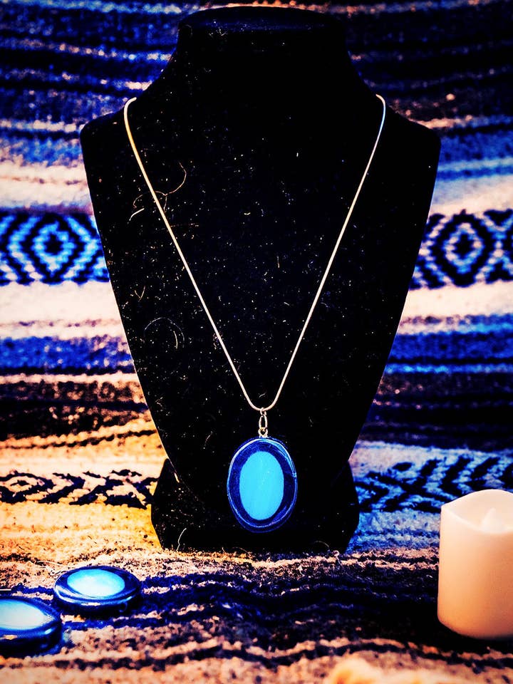 Blauwe agaat set voor wholesale door The Rose Taurus Shop