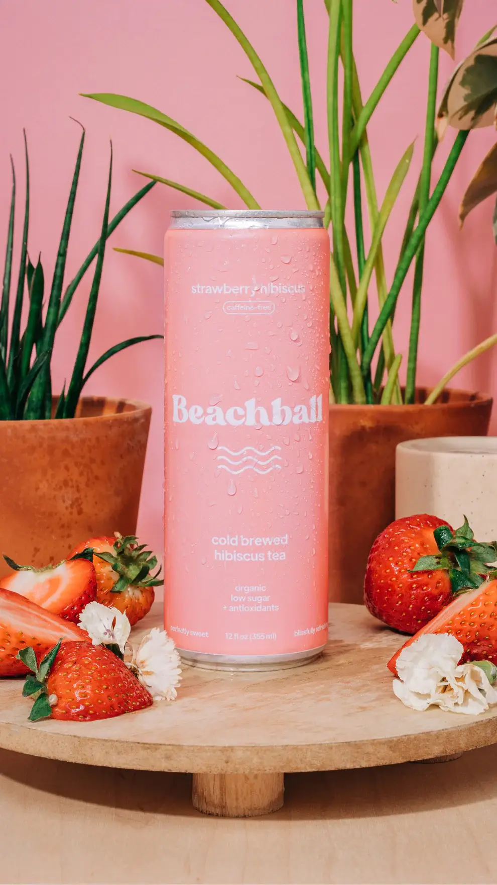 Beachball - Wholesale IJsthee - Aardbei Hibiscus2