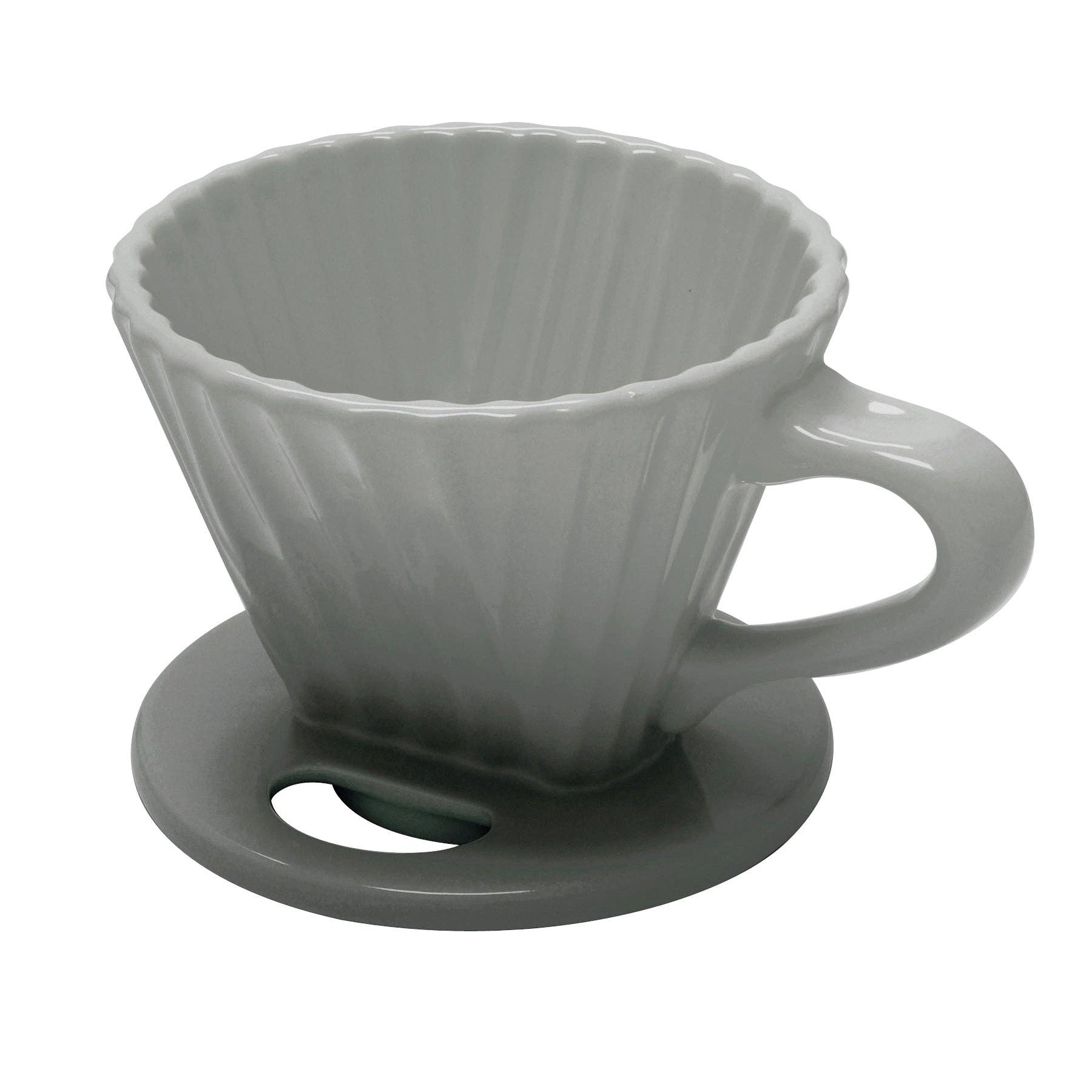 Chantal Cookware - Wholesale Pour Over & Dripper - Ceramic Filter (8oz) - Design inspired by the shape of the L15