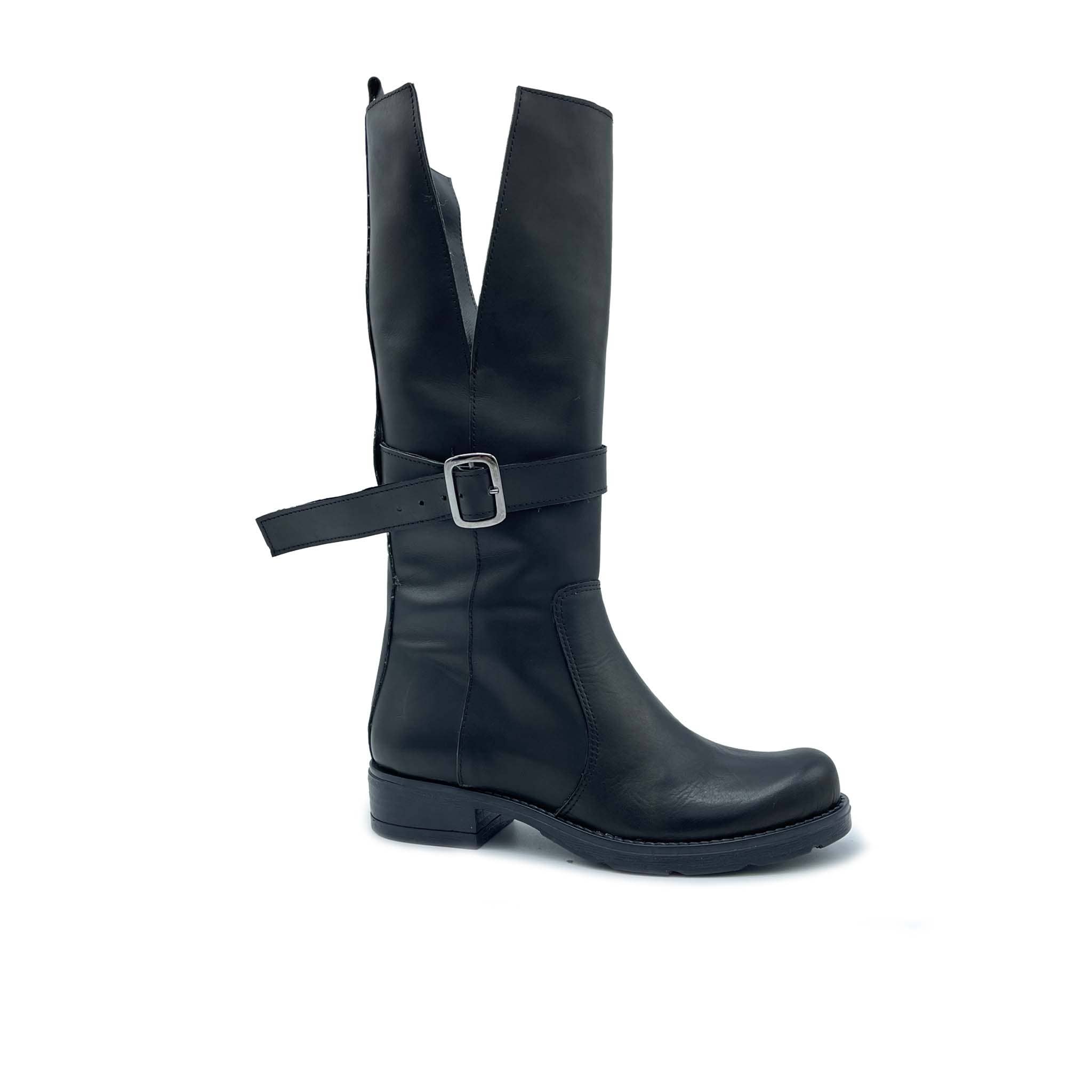 Real Black Leather WINTER 2023 Made in Italy Hand Made Women's Boot MEXICO for wholesale on Faire2