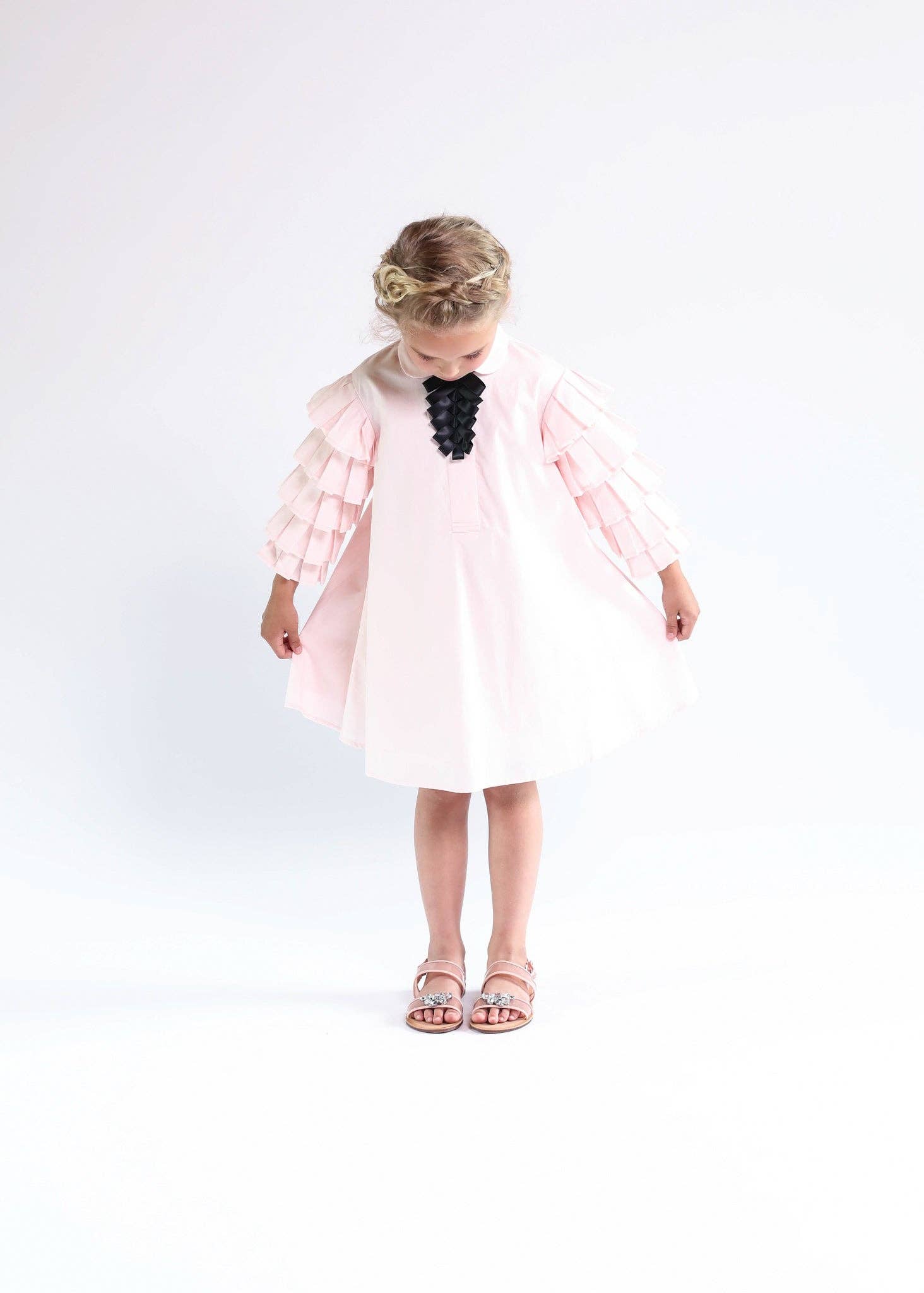 Aisabobo - Wholesale Dress - Kids - Ava dress (pink)2