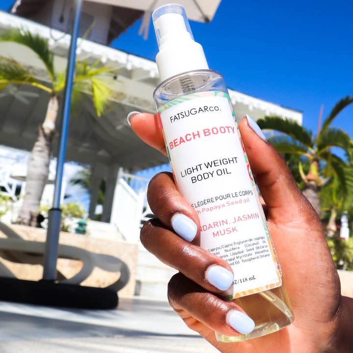 Beach Booty Oil for wholesale by Fatsugarco