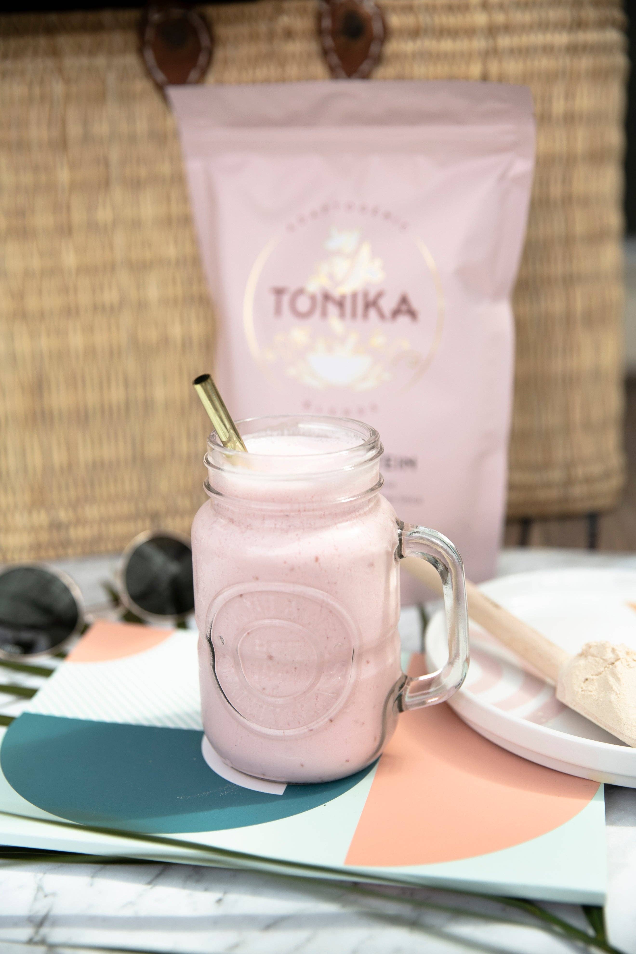 Tonika - Wholesale Protein/superfood powder - Plant Protein Powder - Creamy Vanilla Tart1