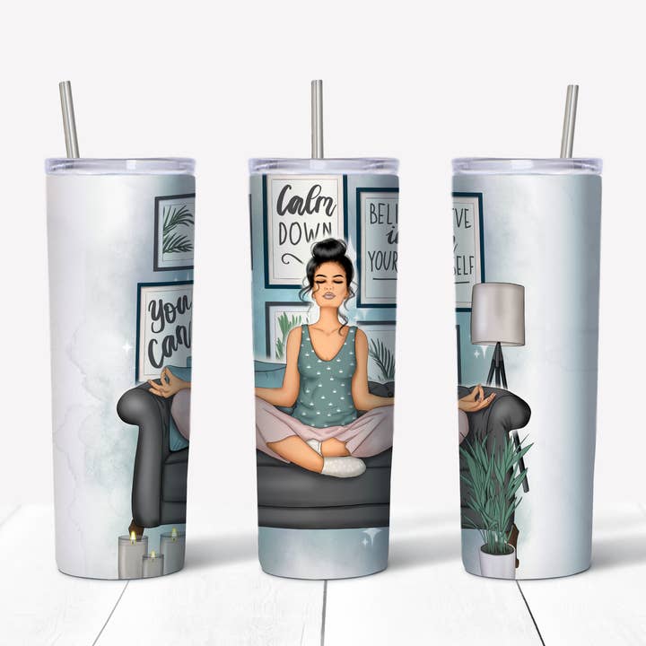 Gobelet Mindfulness 20 oz pour la vente par Perfectly Diverse Trendz, LLC