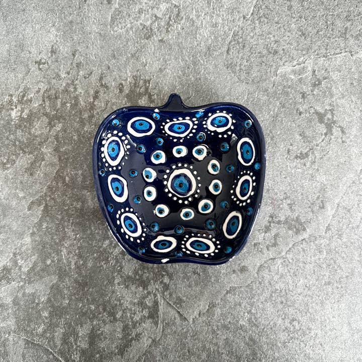Umays Boho - Wholesale Decorative Plate/Dish/Bowl - Handmade Ceramic Trinket Dish, Small Pinch Bowls, Boho Decor